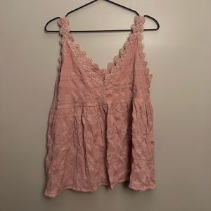 Shein Cute Lace Tank Top